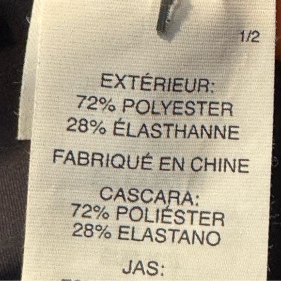 Vuori Jogger Athletic Pants Women Small 30” Gray  Ankle Zip Mid Rise  Zip Pocket - Picture 10 of 11